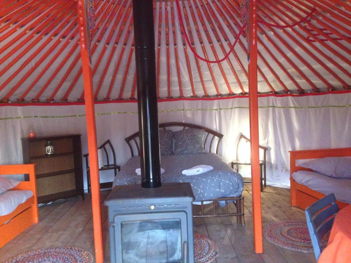 Yourte Mongole Saint-Léger-sur-Dheune Eksteriør billede